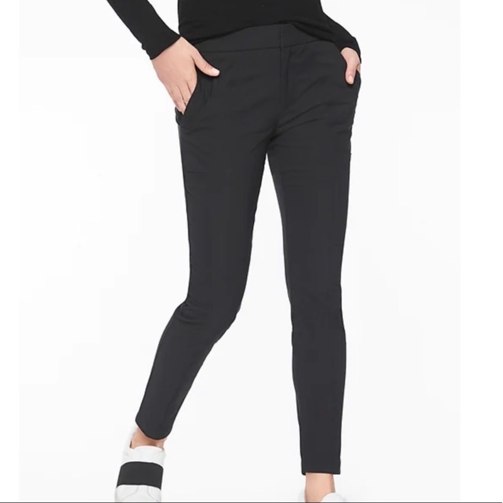 Athleta Wander Stash Black High Rise Skinny Pant S